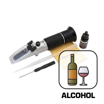 Refraktometer Vin (Oechsle/KMW (Babo)/Mas Sacch) med 